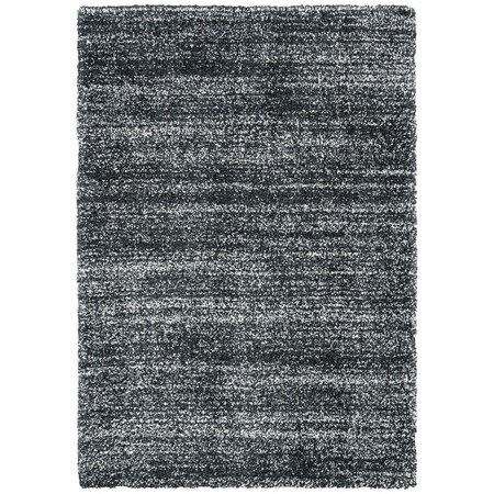 Safavieh 8 x 10 ft. Hudson Shag Contemporary Rectangle Rug; Ivory & Green SGH281X-8